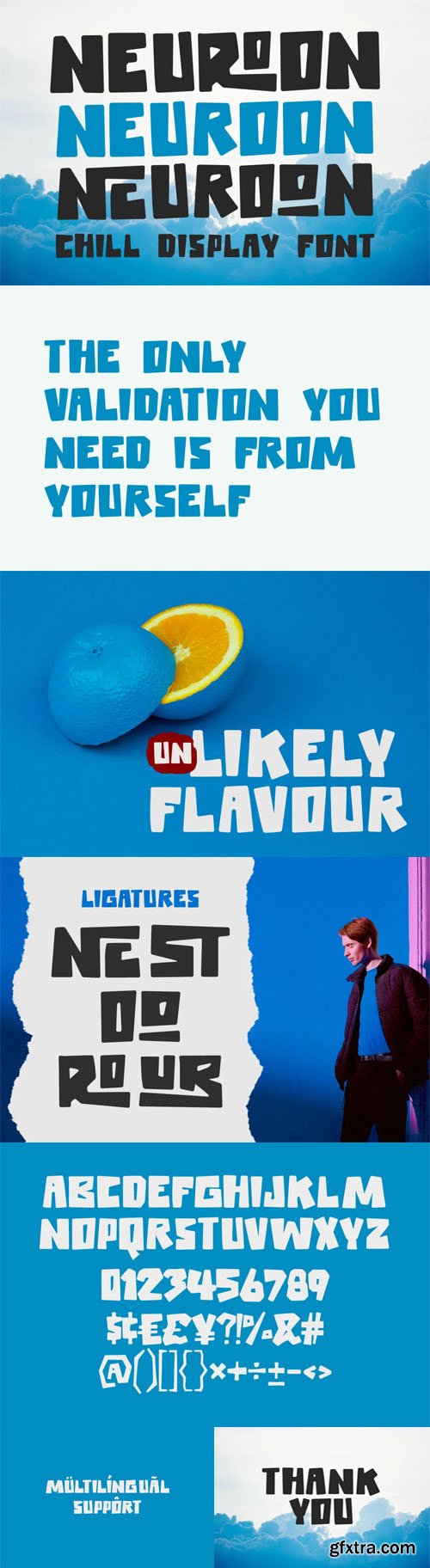 Neuroon - Sans Serif Display Font