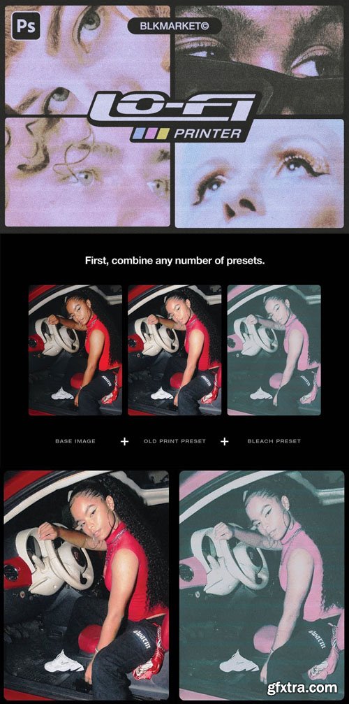 Lo-Fi Printer - Vintage Photo Effects for Photoshop