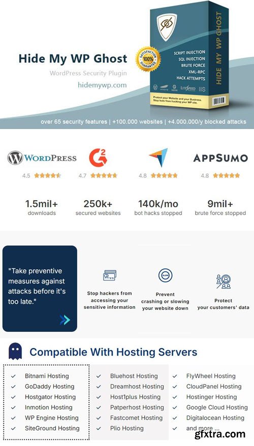 Hide My WP Ghost Pro v8.2.12 - WordPress Security Solution