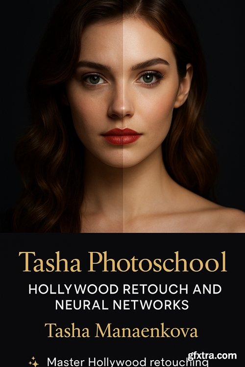 Tasha Photoschool - Hollywood retouch and neural networks - Tasha Manaenkova