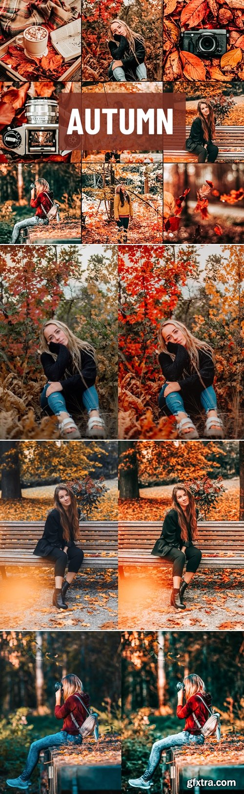 Psd Stack - Autumn Lightroom Presets