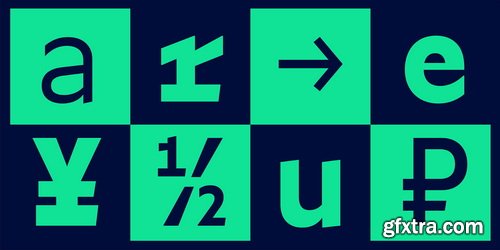 MyFonts - TG Frida Mono 6xOTF