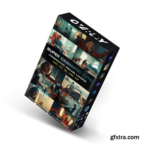 Overlayfx - Cinematic Movie Looks - Super Cinematic LUTs