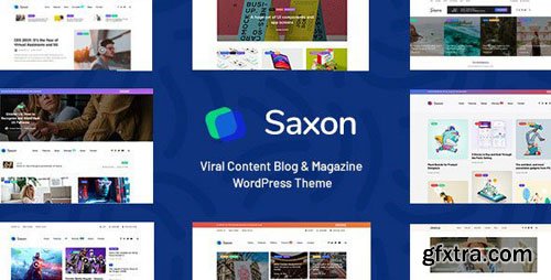 Saxon v1.9.3 - Viral Content Blog & Magazine WordPress Theme