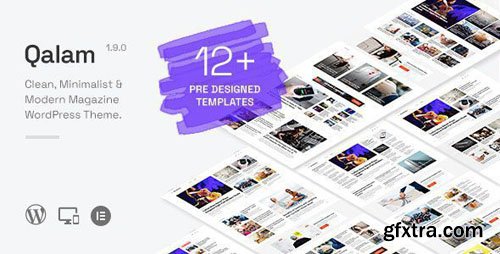 Qalam v2.3.0 - NewsPaper and Magazine WordPress Theme