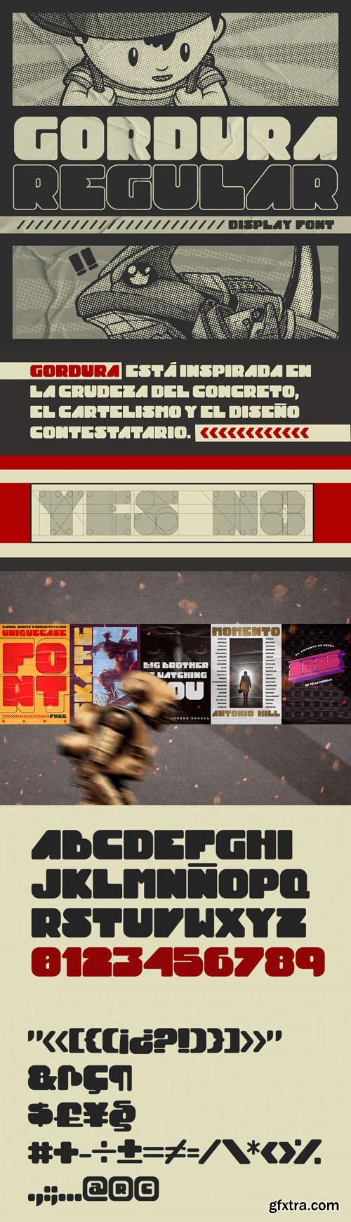 Gordura - Display Sans Serif Typeface