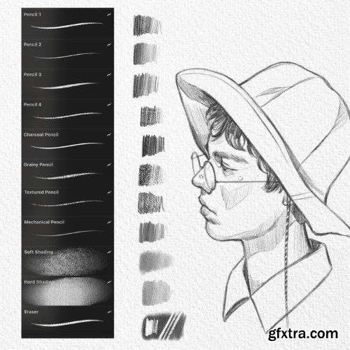 Renasketch - Pencil brushes