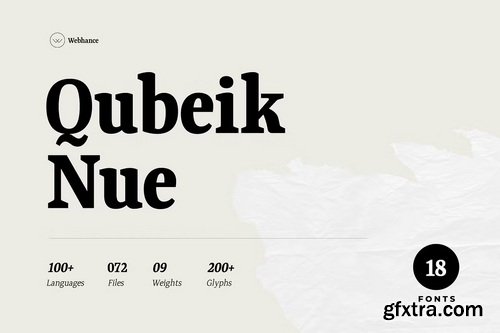 CreativeMarket - Qubeik Nue - A Premium Serif Font