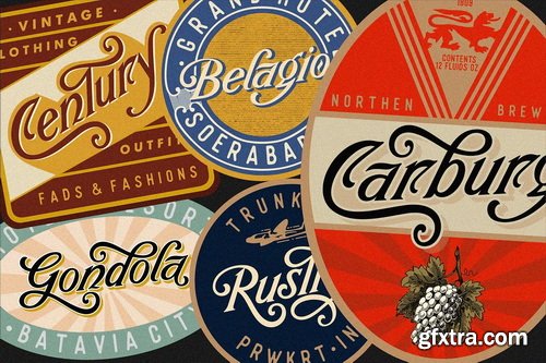 CreativeMarket - Heritage Font Combinations