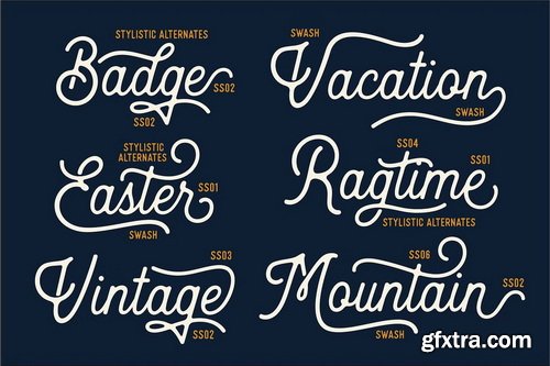 CreativeMarket - Heritage Font Combinations