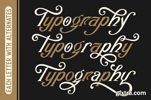 CreativeMarket - Heritage Font Combinations