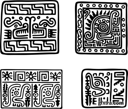 Mesoamerica Vectors-25xEPS
