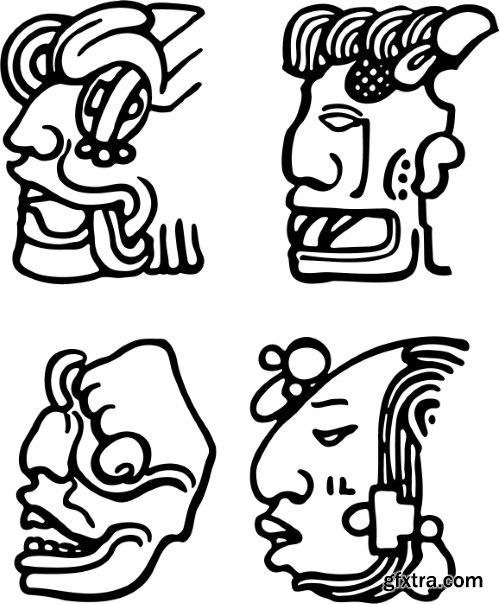 Mesoamerica Vectors-25xEPS
