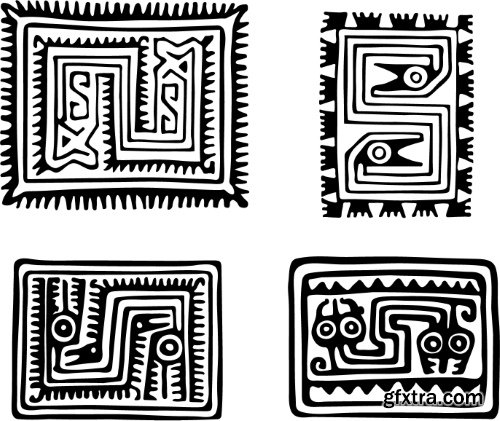 Mesoamerica Vectors-25xEPS