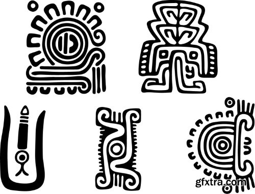Mesoamerica Vectors-25xEPS