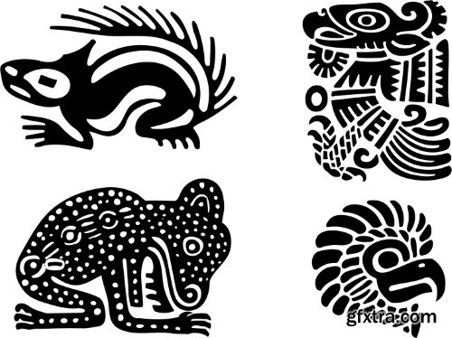 Mesoamerica Vectors-25xEPS