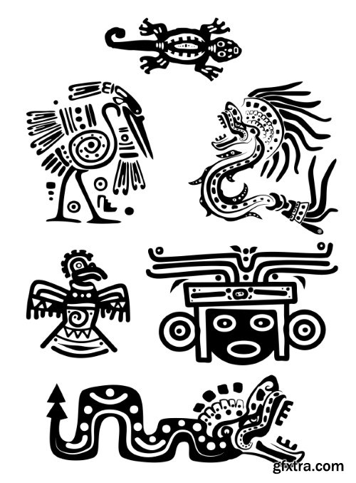 Mesoamerica Vectors-25xEPS