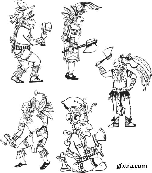 Mesoamerica Vectors-25xEPS