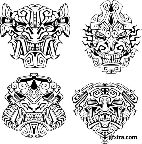 Mesoamerica Vectors-25xEPS