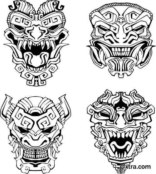 Mesoamerica Vectors-25xEPS