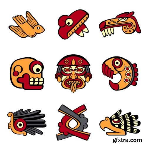 Mesoamerica Vectors-25xEPS