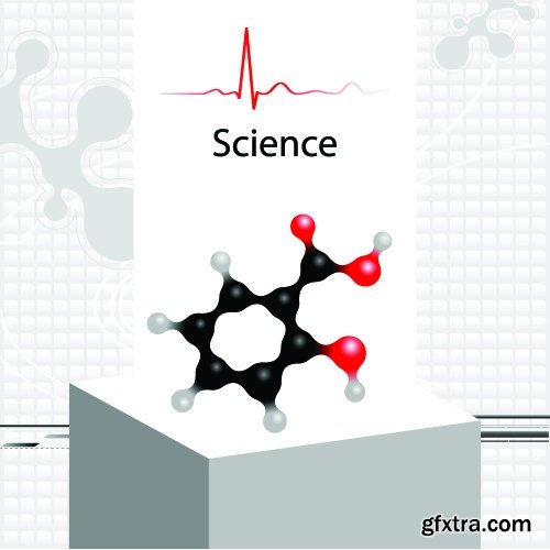 Science, Medicine, Chemistry, DNA &amp; Physics 25xEPS