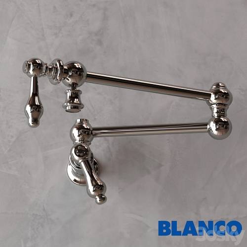 '3dsky Pro - Blanco Grace Wall Mounted Pot Filler'