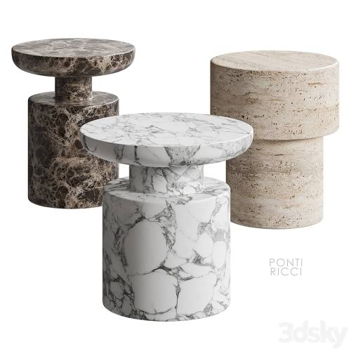 '3dsky Pro - PONTI RICCI side table RH' '3dsky Pro - PONTI RICCI side table RH'