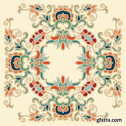 Decoupage Style Vectors 25xEPS