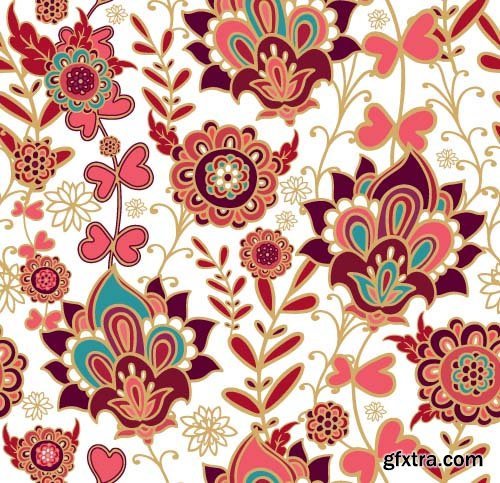 Decoupage Style Vectors 25xEPS