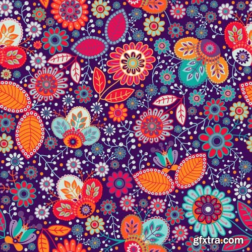 Decoupage Style Vectors 25xEPS