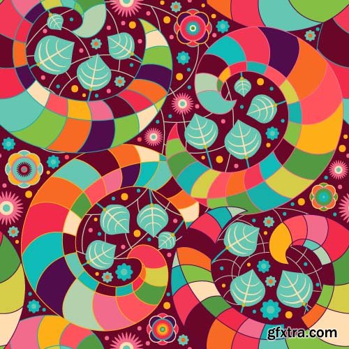 Decoupage Style Vectors 25xEPS