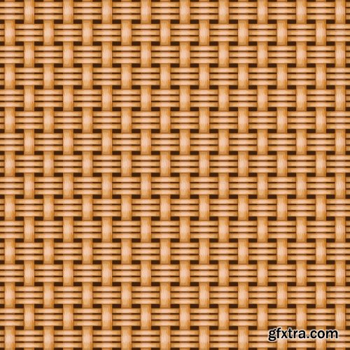 Wickering Vector Seamless Patterns 25xEPS