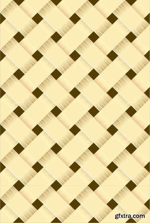 Wickering Vector Seamless Patterns 25xEPS