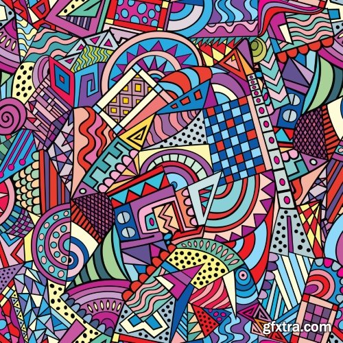 Ethno Abstraction Backgrounds 25xEPS Ethno Abstraction Backgrounds 25xEPS