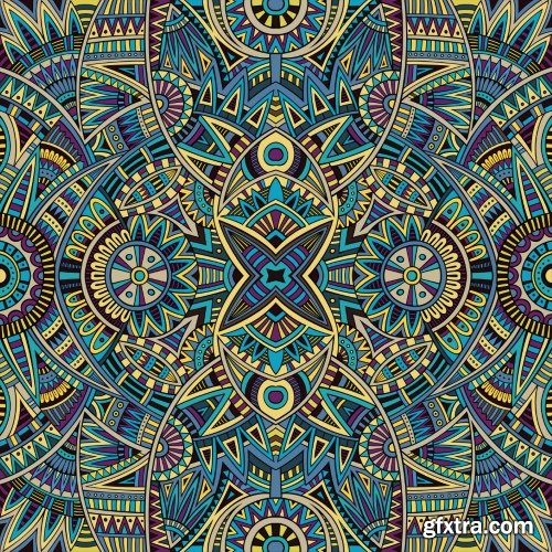 Ethno Abstraction Backgrounds 25xEPS Ethno Abstraction Backgrounds 25xEPS