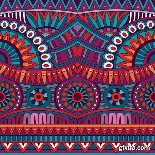 Ethno Abstraction Backgrounds 25xEPS Ethno Abstraction Backgrounds 25xEPS