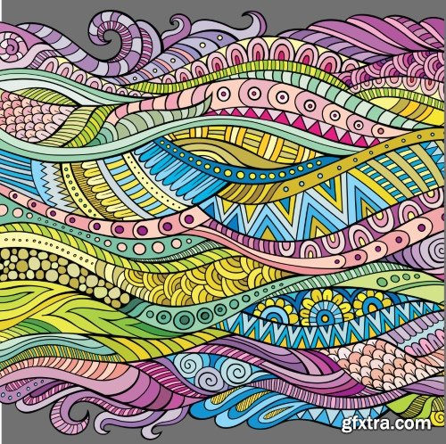 Ethno Abstraction Backgrounds 25xEPS Ethno Abstraction Backgrounds 25xEPS