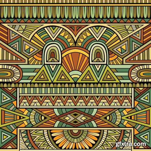 Ethno Abstraction Backgrounds 25xEPS Ethno Abstraction Backgrounds 25xEPS