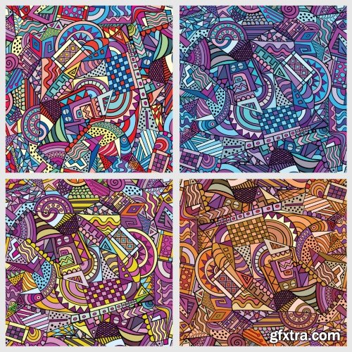 Ethno Abstraction Backgrounds 25xEPS Ethno Abstraction Backgrounds 25xEPS