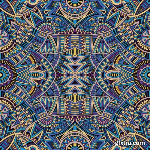 Ethno Abstraction Backgrounds 25xEPS Ethno Abstraction Backgrounds 25xEPS
