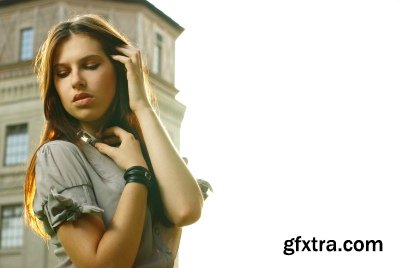 Girl on a City Streets Background 25xJPG Girl on a City Streets Background 25xJPG