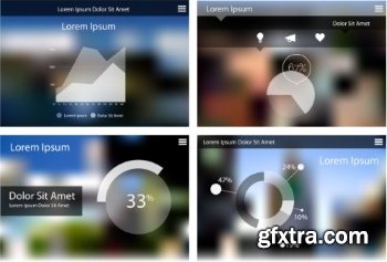 Flat UI Design 25xEPS