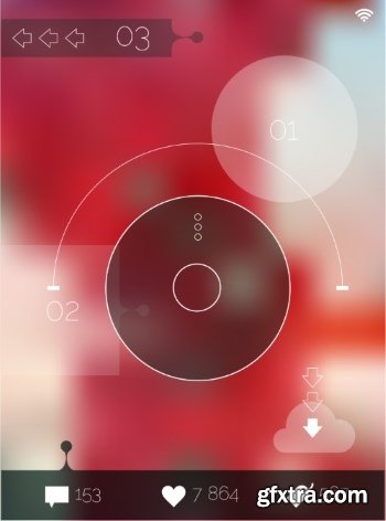 Flat UI Design 25xEPS