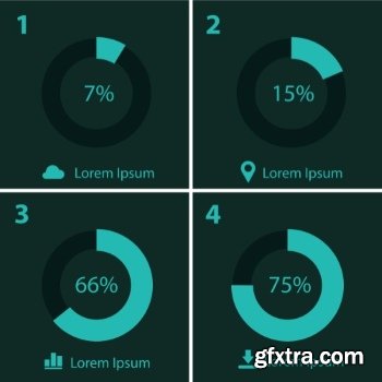 Flat UI Design 25xEPS