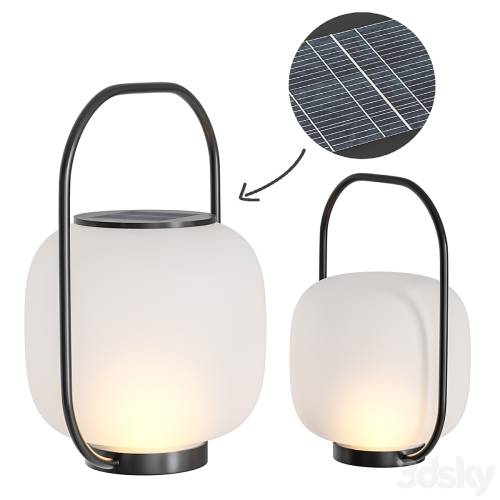 '3dsky Pro - Waterproof Portable LED Rechargeable Solar Powered Outdoor Floor Lamp'