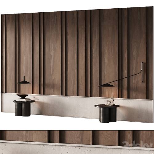 '3dsky Pro - 268 wall composition 10 bedroom headboard kit 05' '3dsky Pro - 268 wall composition 10 bedroom headboard kit 05'