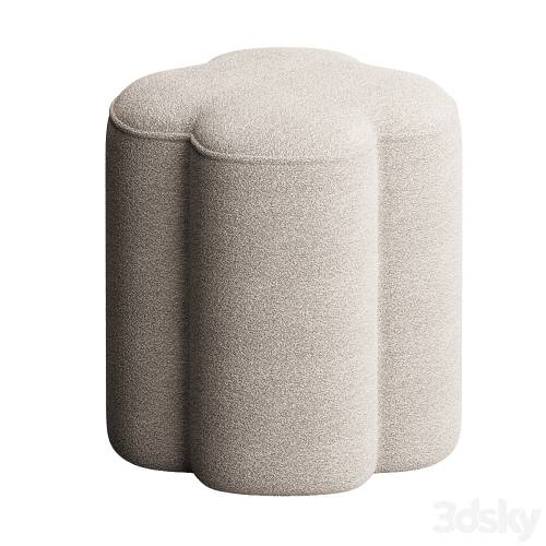 '3dsky Pro - Quatrefoil ottoman' '3dsky Pro - Quatrefoil ottoman'