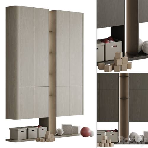 '3dsky Pro - Children's wardrobe 003'