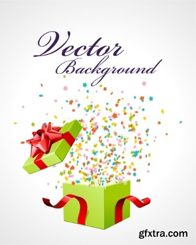 Gift Box Vectors 25xEPS